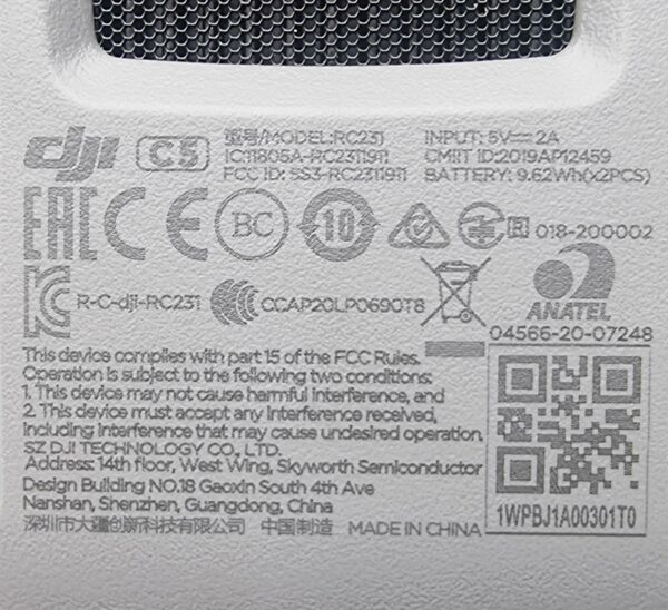 رادیو کنترل ان یک | DJI Remote Controller RC-N1(Model RC231) - Image 2